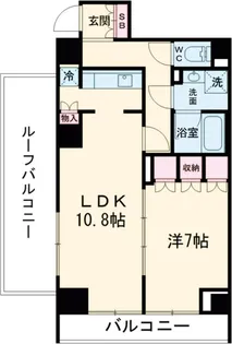 PREMIUM CUBE 大森 TROIS【3階】の間取り