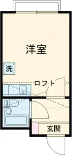 スカイピアお花茶屋【202号室】の間取り