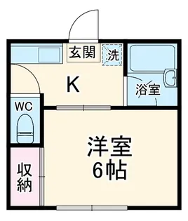 Coral B【1階】の間取り