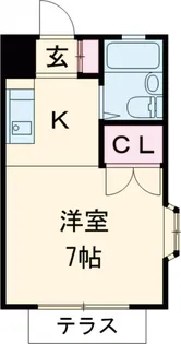 コンフォートS【1階】の間取り