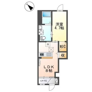 アイル八王子【1階】の間取り