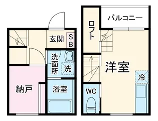 RadIAnce扶桑【1号室】の間取り