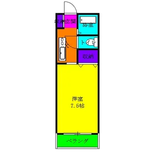 コスモス10【1階】の間取り