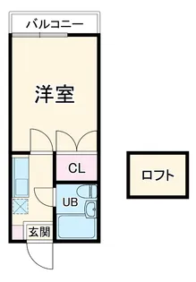 ヴィラフォレスト【2階】の間取り