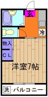 フジハイツ【101号室】の間取り