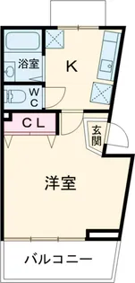 ヒマラヤ杉Apartment【2階】の間取り