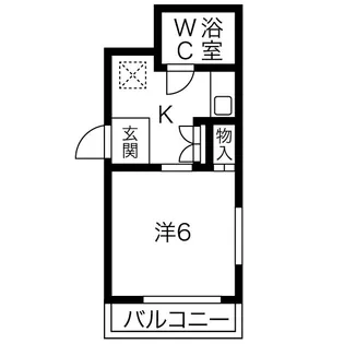 ドエル加藤【201号室】の間取り