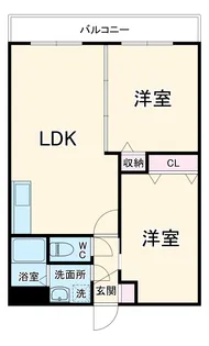 YSファミーユ【1階】の間取り