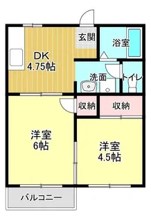 KIメダリストⅢ【102号室】の間取り