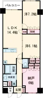 サンジョイアゼロ【3階】の間取り