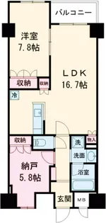 サンジョイアゼロ【3階】の間取り