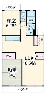 エクセルコート【4階】の間取り