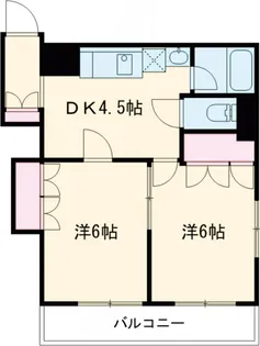 若尾レジデンス【5階】の間取り