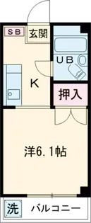 ひまわりハイム【2階】の間取り