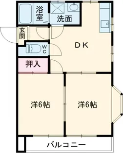 ラ・フォーレⅢ【2階】の間取り