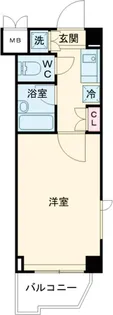 ルーブル西荻窪弐番館【6階】の間取り