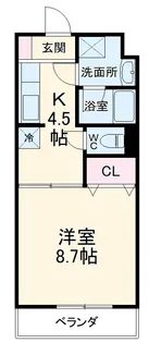 アルエット2【101号室】の間取り