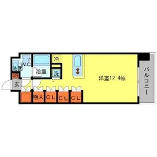 LEGIAN esprit【1階】の間取り