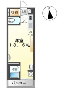 エミネンス・ハラ A【1階】の間取り