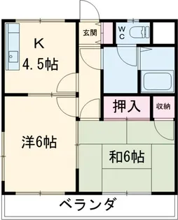 スターフィールドB【1階】の間取り