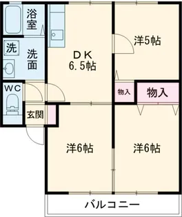 ルミエールA【103号室】の間取り