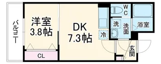 SK八潮【2階】の間取り