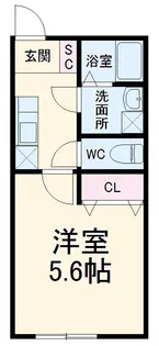 Ambition七里【2階】の間取り