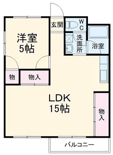 渋谷コート2号館【2階】の間取り