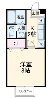 エトワール新瑞【2階】の間取り