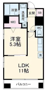 ピニエール浦和岸町【9階】の間取り