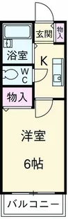 グリーンハイツ【1階】の間取り