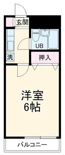 パークサイド早稲田Ⅲ【3階】の間取り