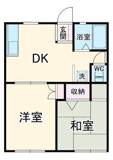 ベルシオン2【1階】の間取り