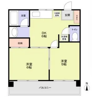 アウルコート【1階】の間取り