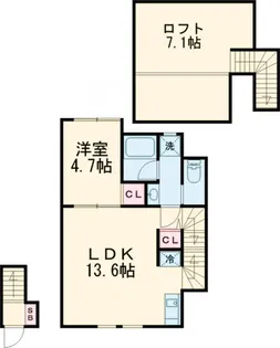 The Komazawa AJITO【2階】の間取り