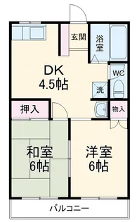 エクセレント【A-103号室】の間取り