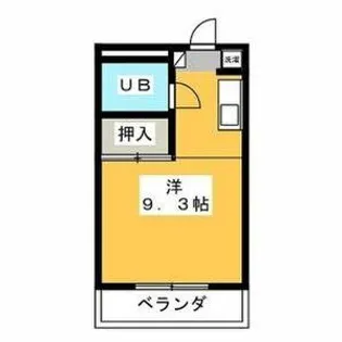 ファンタジア日の出【103号室】の間取り