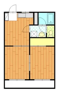 マンションサザン【2階】の間取り