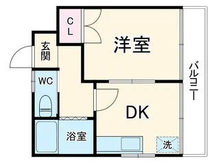 第3倉田ハイツ【1階】の間取り