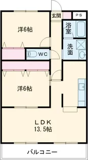 リジョンC【104号室】の間取り