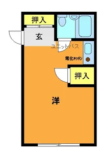 シャトレ花園【402号室】の間取り