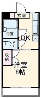 マンションみずほⅡ【207号室】の間取り