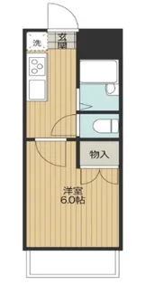 ホワイトウイング左入【2階】の間取り