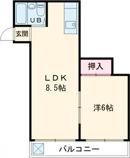 パークアベニュー小林【3階】の間取り