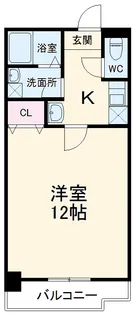 サンライズ高畑【4階】の間取り
