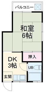 アルカディア【2階】の間取り