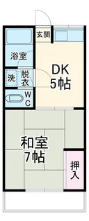 コーポ田原【2階】の間取り