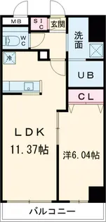 ALIVIS西葛西SULISTA【6階】の間取り