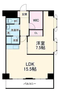 サンハイツ大和第2【8階】の間取り