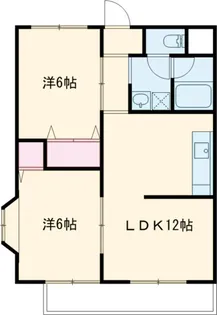 レジデンスRS【2階】の間取り